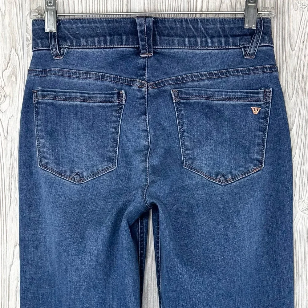 Wit & Wisdom Sam High Rise Wide Leg Jeans 0